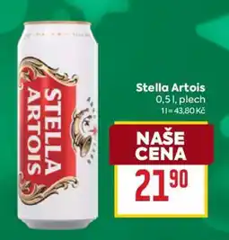 Billa Stella Artois nabídka
