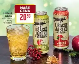 Billa Lišácké jablko nabídka