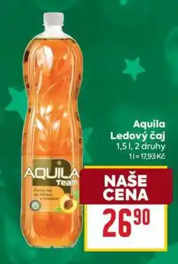 Billa Aquila ledový čaj nabídka