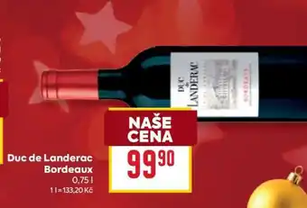 Billa DUC de Landerac Bordeaux nabídka