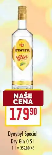 Billa Dynybyl Special Dry Gin 0,5 l nabídka