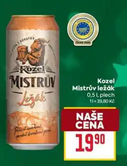 Billa Kozel Mistrův ležák nabídka