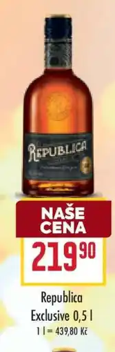 Billa Republica Exclusive 0,5 l nabídka
