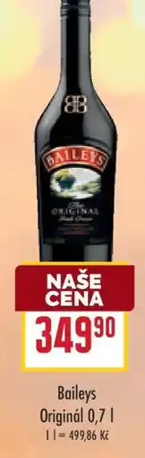 Billa Baileys nabídka
