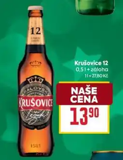 Billa Krušovice 12 nabídka