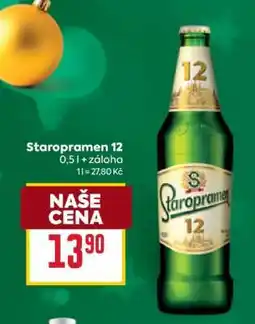 Billa Staropramen 12 nabídka