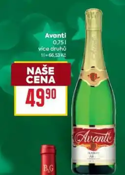 Billa Avanti nabídka