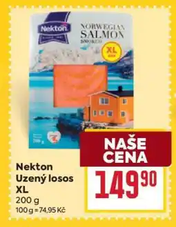 Billa Nekton Uzený losos XL nabídka