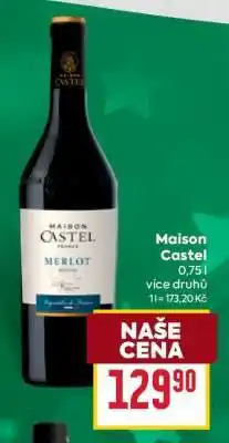 Billa Maison Castel nabídka