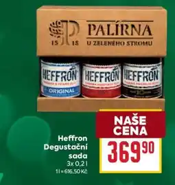 Billa HEFFRON DEGUSTAČNÍ SADA nabídka