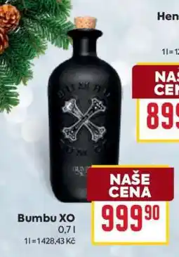 Billa Bumbu XO nabídka