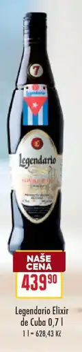 Billa Legendario Elixir de Cuba 0,7 l nabídka