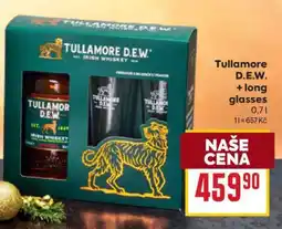 Billa Tullamore D.E.W. + long glasses nabídka