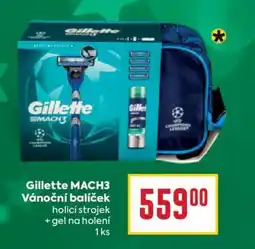 Billa Gillette MACH3 Vánoční balíček nabídka