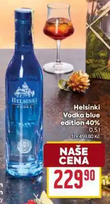 Billa Helsinki Vodka blue edition 40% nabídka