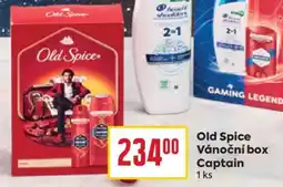 Billa Old Spice Vánoční box Captain nabídka