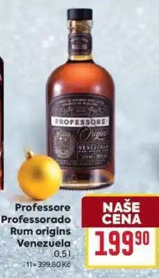 Billa PROFESSORE Professorado rum origins Venezuela nabídka