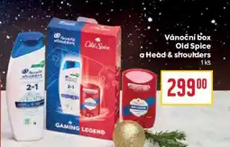 Billa Vánoční box Old Spice a Head & Shoulders nabídka
