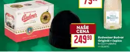 Billa Budweiser Budvar Originál + čepice nabídka