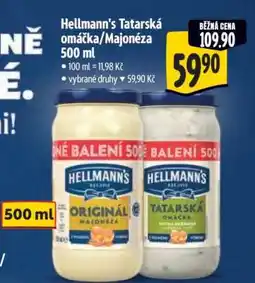 Albert Hellmann's Tatarská omáčka/Majonéza 500 ml nabídka