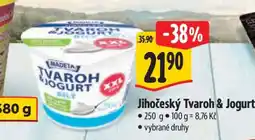 Albert Jihočeský tvaroh & jogurt nabídka