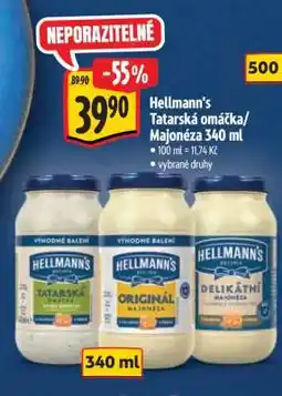 Albert Hellmann's Tatarská omáčka/Majonéza 340 ml nabídka