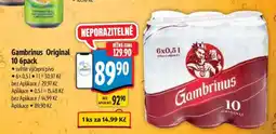 Albert Gambrinus Originál 10 6pack nabídka