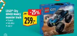 Albert LEGO City 60402 Modrý monster truck nabídka