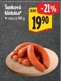 Albert Šunková klobása nabídka