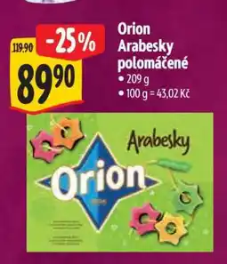 Albert Orion Arabesky polomáčené nabídka