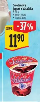 Albert Smetanový jogurt z Valašska nabídka