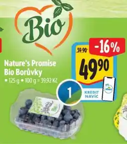 Albert Nature’s Promise Bio Borůvky nabídka
