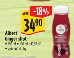 Albert Albert Ginger shot nabídka