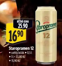 Albert Staropramen 12 nabídka