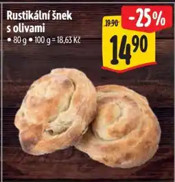 Albert Rustikální šnek s olivami nabídka