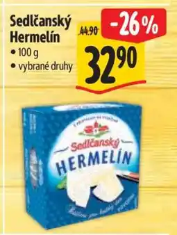 Albert Sedlčanský hermelín nabídka