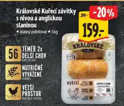 Albert Královské kuřecí závitky s nivou a anglickou slaninou nabídka