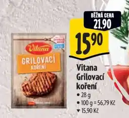 Albert Vitana Grilovací koření nabídka