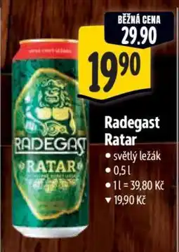 Albert Radegast Ratar nabídka