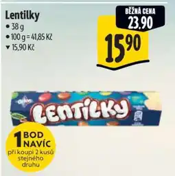 Albert Lentilky nabídka