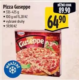 Albert Pizza Guseppe nabídka