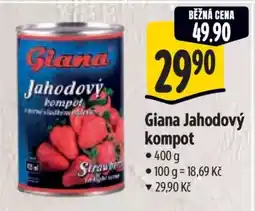 Albert Giana Jahodový kompot nabídka