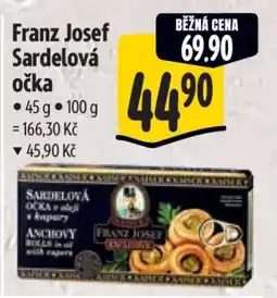 Albert Franz Josef Sardelová očka nabídka