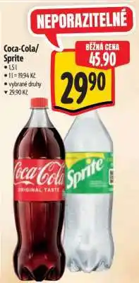Albert Coca-Cola/Sprite nabídka