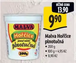 Albert Malva hořčice plnotučná nabídka