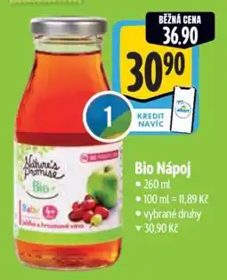 Albert Bio Nápoj nabídka
