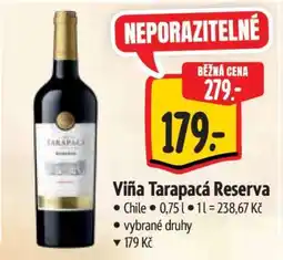 Albert Viña Tarapacá Reserva nabídka