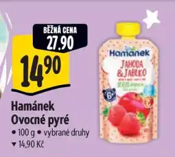 Albert Hamánek ovocné pyré nabídka