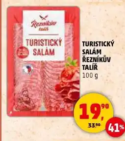 Penny Market TURISTICKÝ SALÁM ŘEZNÍKŮV TALÍŘ nabídka