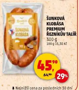 Penny Market Šunková klobása Premium Řezníkův talíř nabídka